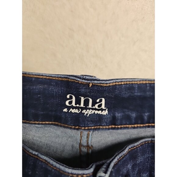 ANA High Rise Flare Plus Stretch Womens Jeans Blue Size 30W New - Picture 6 of 6